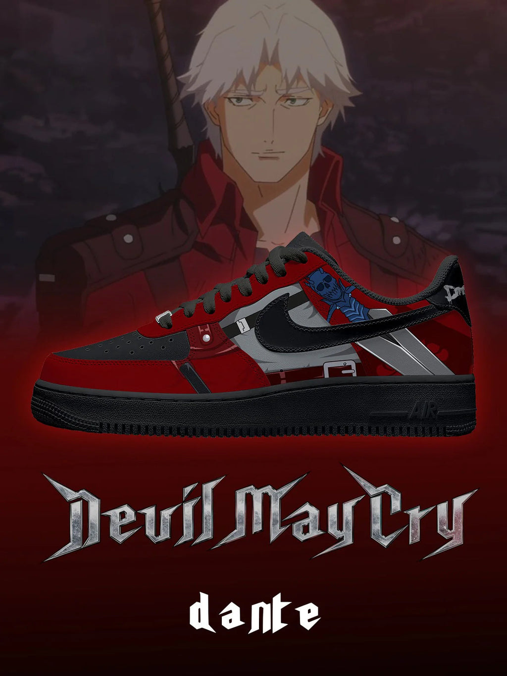 Devil May Cry ‘Dante’ Design Special Air Force 1