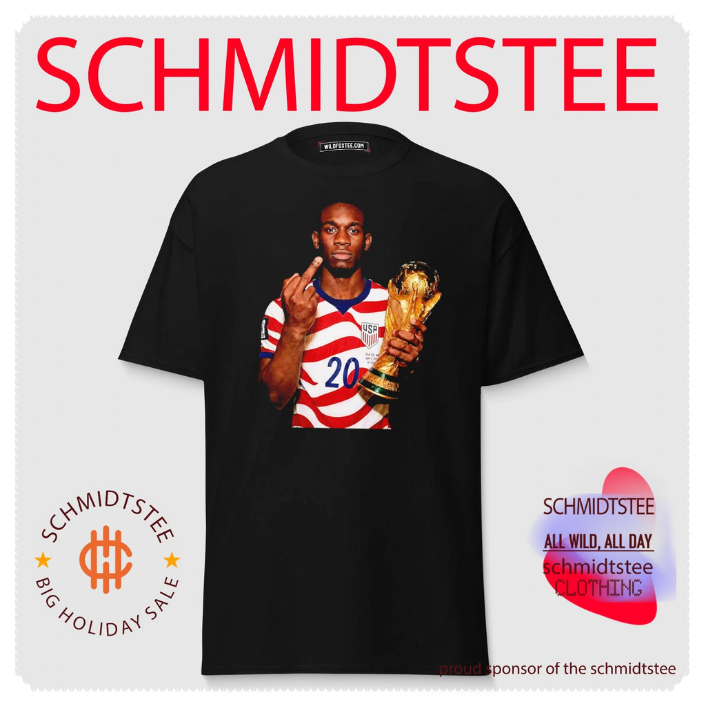 Folarin Balogun US Men’s National Soccer Team World Cup Champion middle finger shirt