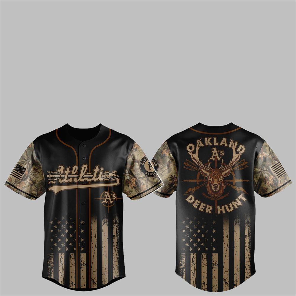 2025 Athletics Deer Hunting Jersey - Grishko.com