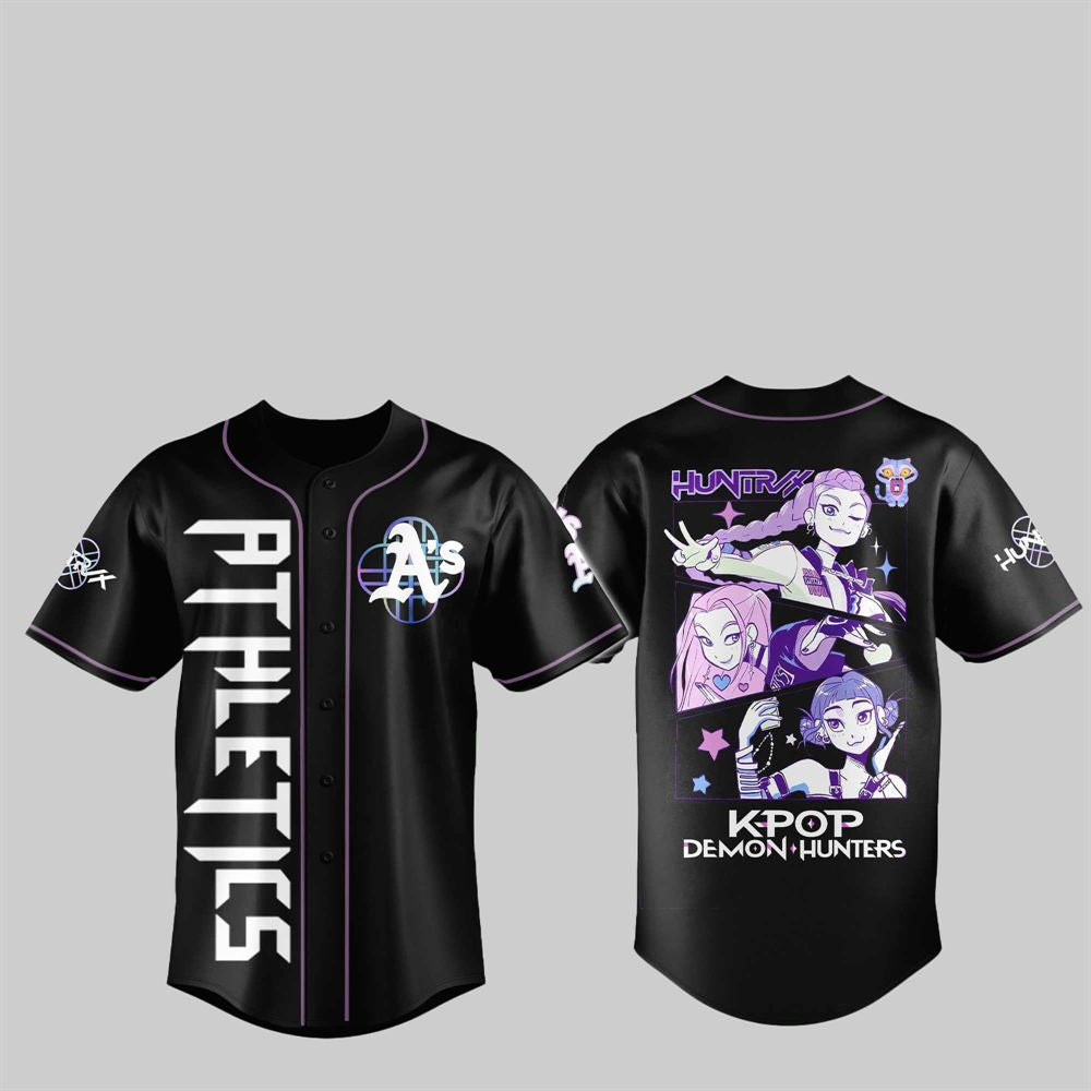 2025 Athletics KPop Demon Hunters Jersey - Grishko.com