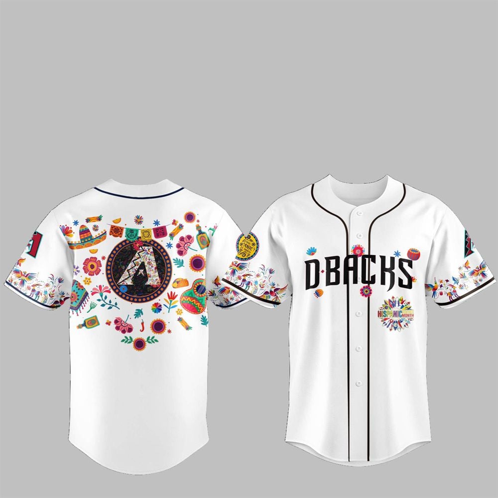 Diamondbacks National Hispanic Heritage Month Jersey - Grishko.com