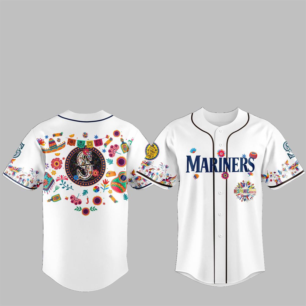 2025 Mariners National Hispanic Heritage Month Jersey - Grishko.com