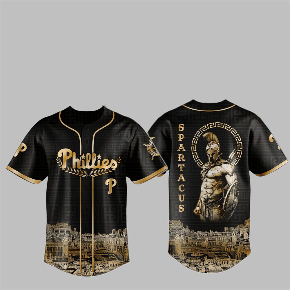 2025 Phillies Spartacus Jersey - Grishko.com