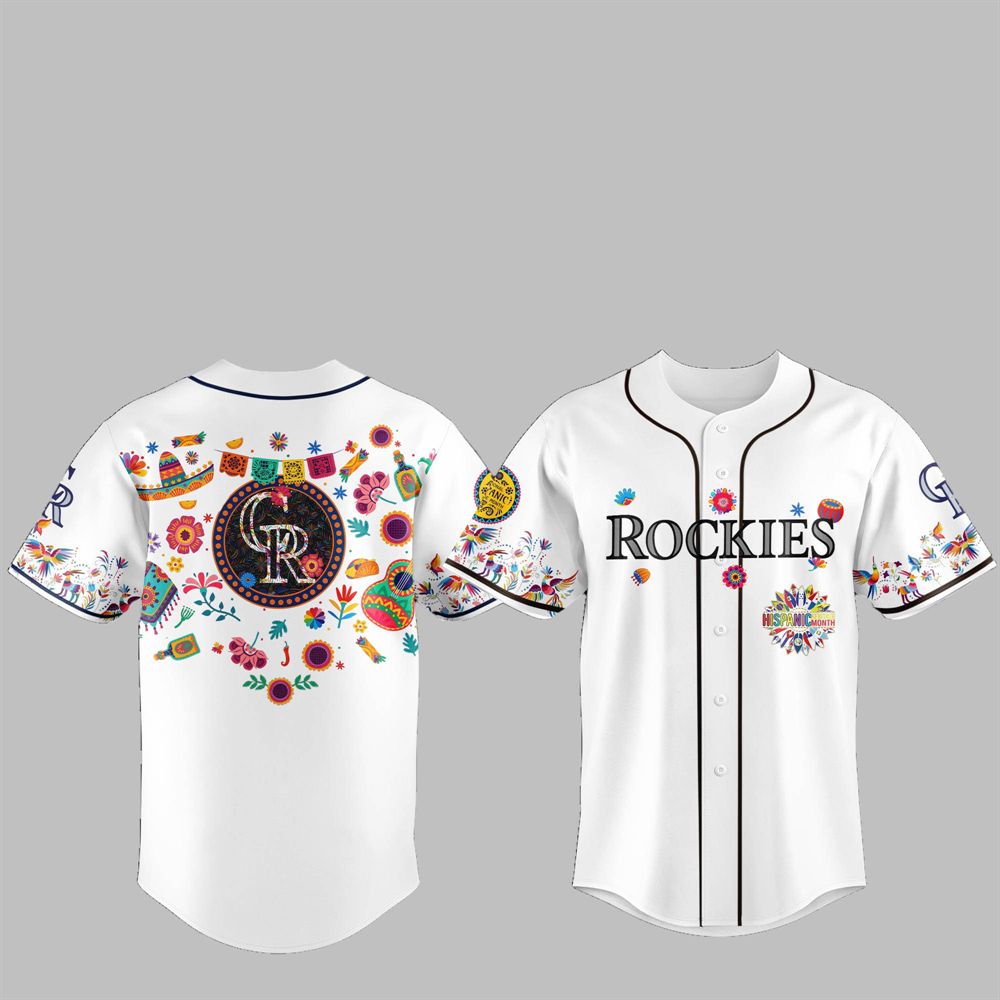 2025 Rockies National Hispanic Heritage Month Jersey - Grishko.com