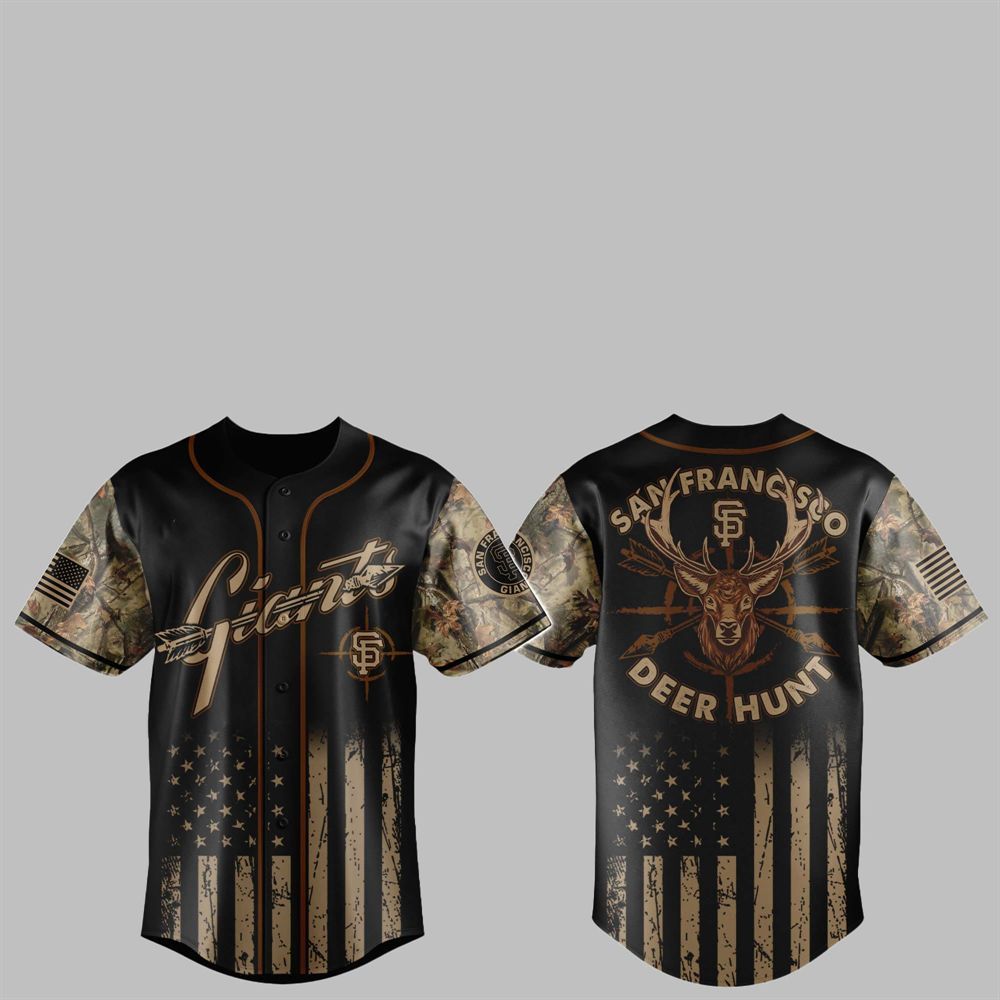 2025 SF Giants Deer Hunting Jersey - Grishko.com
