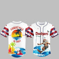 LA Dodgers Christmas July Santa 2025 Jersey - Grishko.com