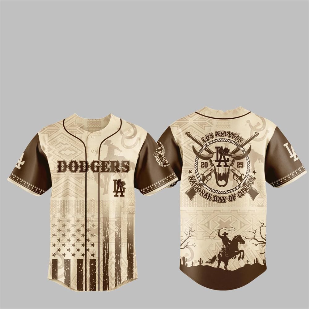 LA Dodgers National Day of Cowboy 2025 Jersey - Grishko.com