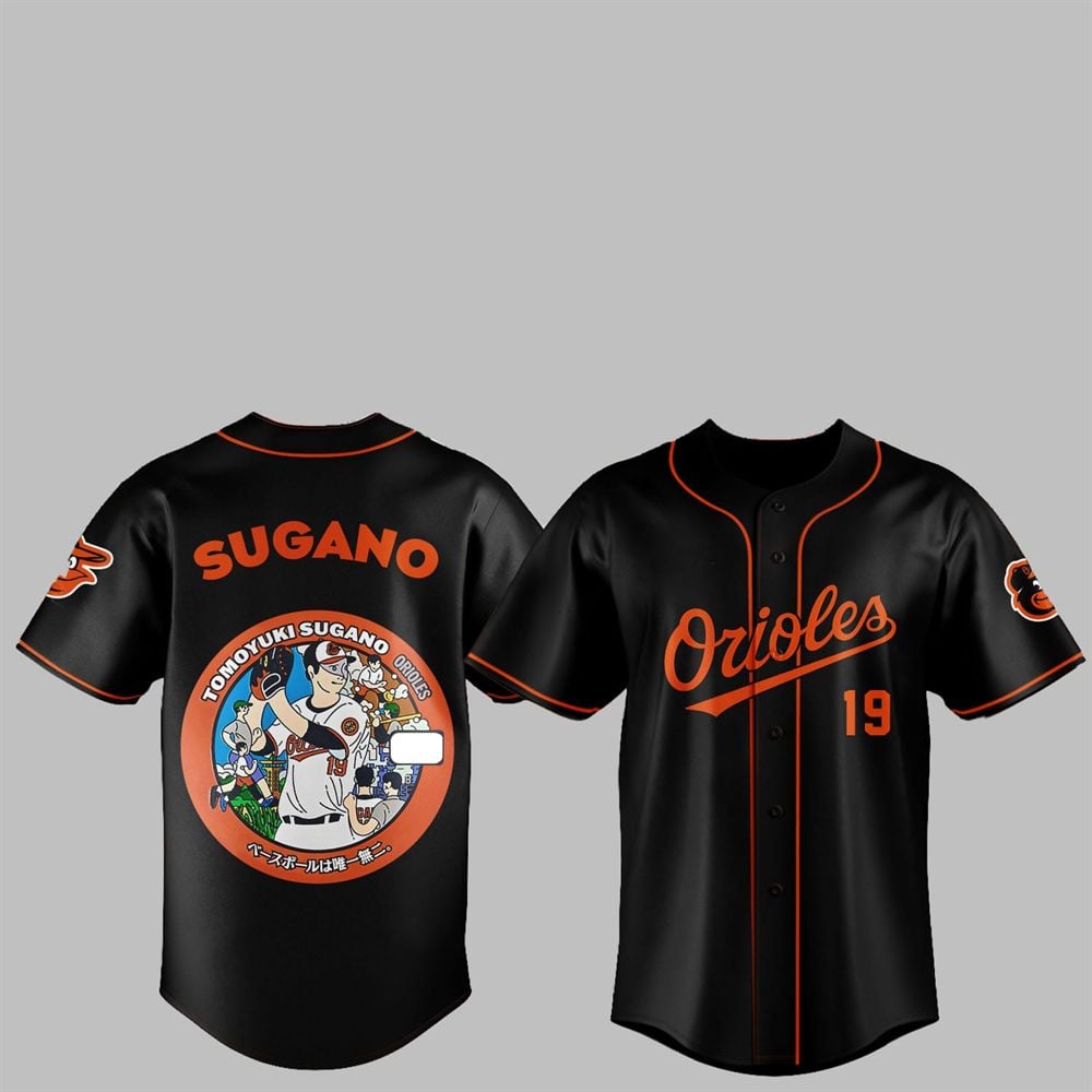 Orioles Japan Rising Stars Tomoyuki Sugano Jersey - Grishko.com