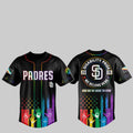 SD Padres 2025 Pride Month Baseball Jersey - Grishko.com