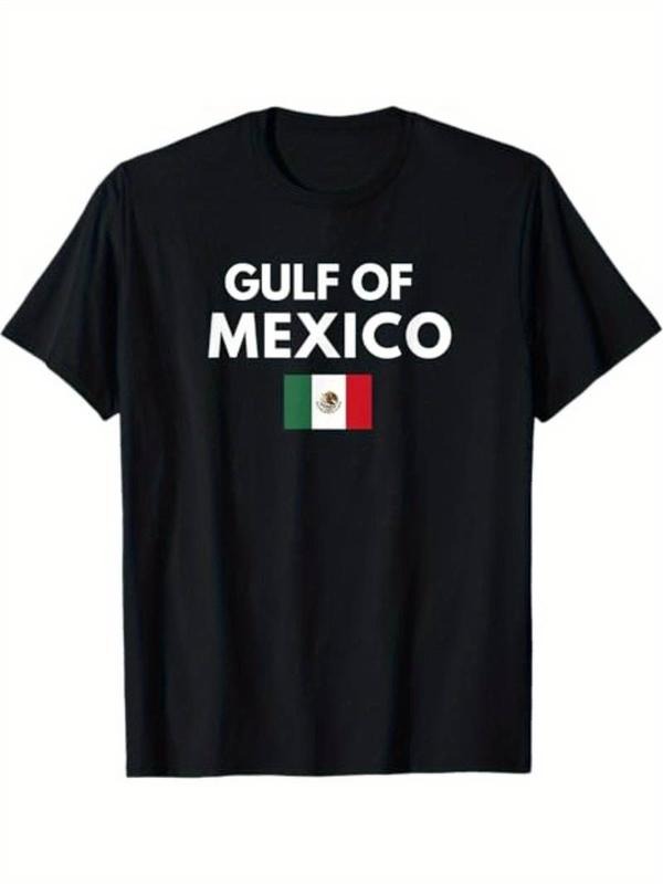 [100% Cotton] Gulf Mexico Cotton Casual Crew Neck T-Shirts