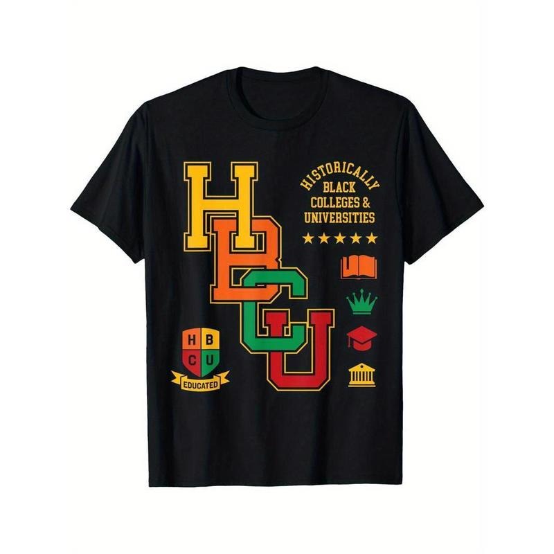 [100% Cotton] HBCU Grad Alumni Soft Breathable Comfortable Relaxed Fit All Seasons Leisure Sports Halloween Giving T-Shirts