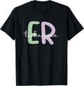 [100% Cotton]Emergency Room Technician ER Technician ER Tech T-Shirts