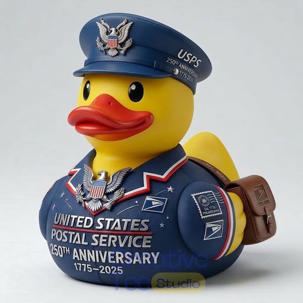 USPS 250th Anniversary Postman Duck Figure