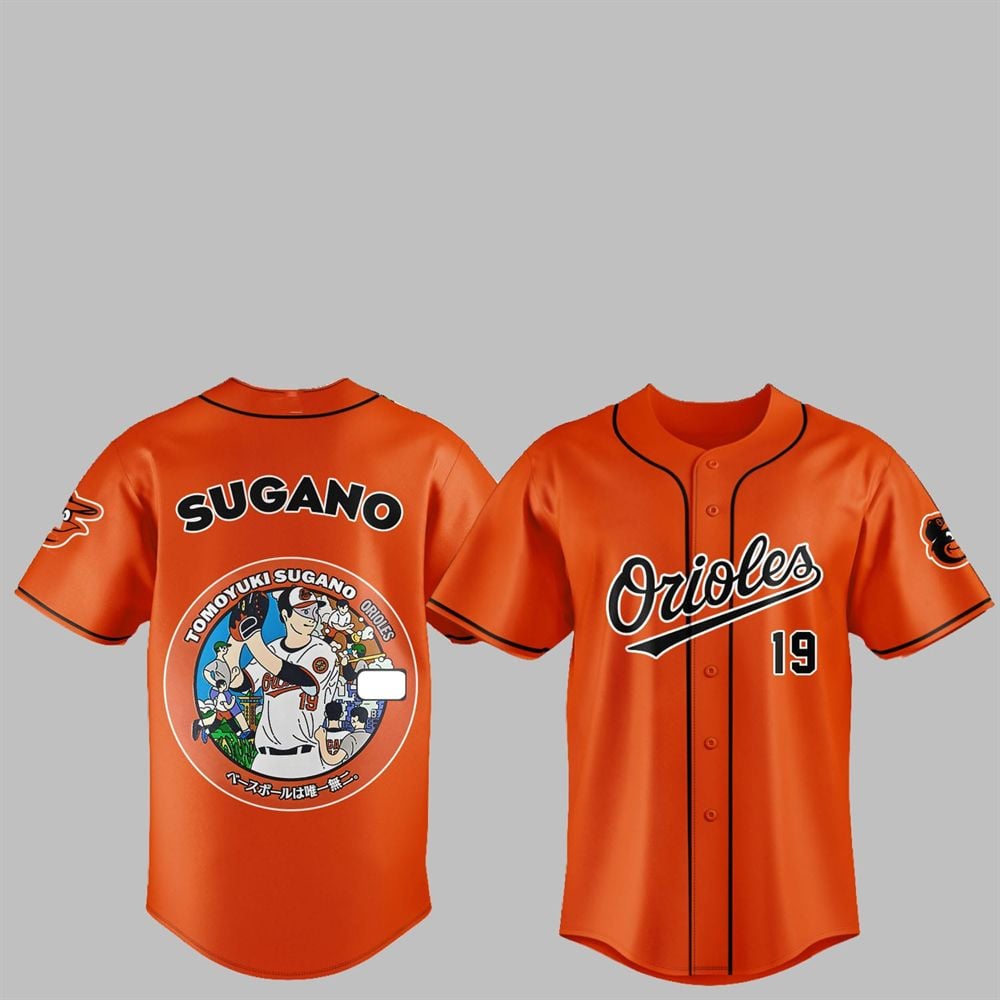 Orioles Japan Rising Stars Tomoyuki Sugano Jersey - Grishko.com