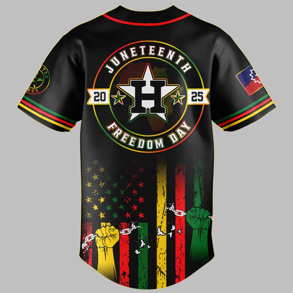 2025 Astros Juneteenth Day Jersey - Grishko.com