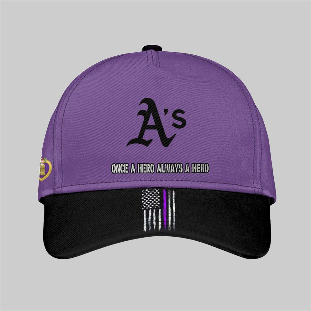 2025 Athletics National Purple Heart Day Jersey - Grishko.com