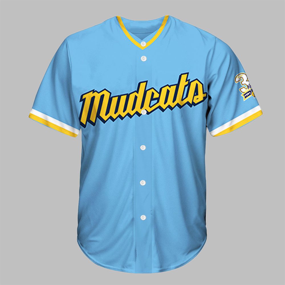 2025 Carolina Mudcats Brewers Weekend Jersey Giveaway - Grishko.com