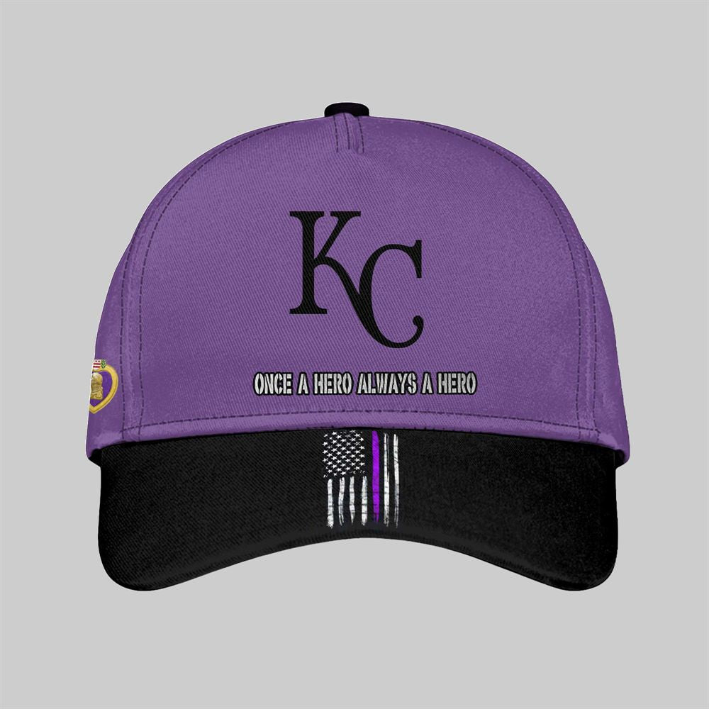 2025 KC Royals National Purple Heart Day Jersey - Grishko.com