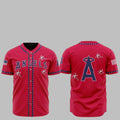 2025 LA Angels Happy Independence Day Baseball Jersey - Grishko.com