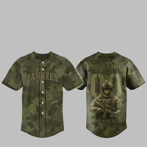 2025 NY Yankees Armed Forces Day Night Jersey - Grishko.com