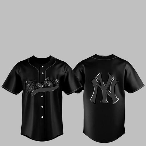 2025 NY Yankees Back In Black Jersey - Grishko.com