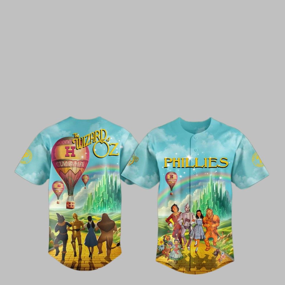 2025 Phillies The Wizard of Oz Jersey - Grishko.com