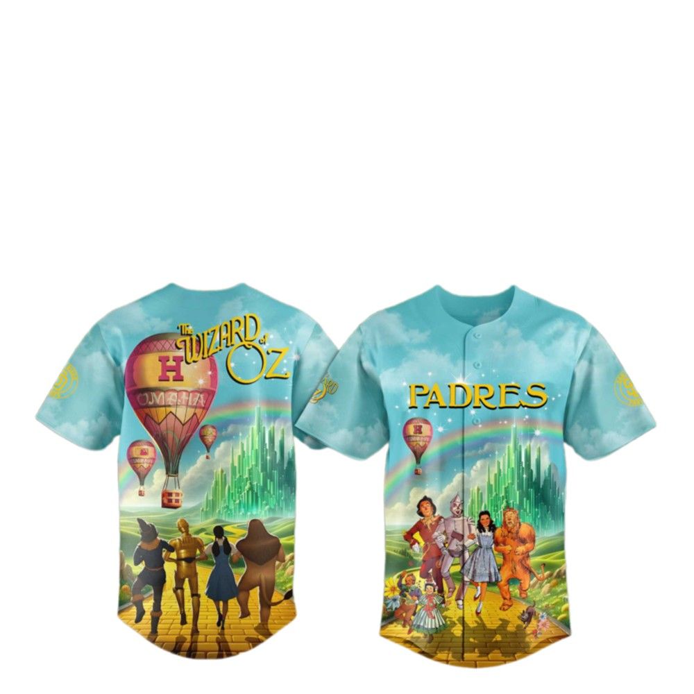 2025 SD Padres The Wizard of Oz Jersey - Grishko.com