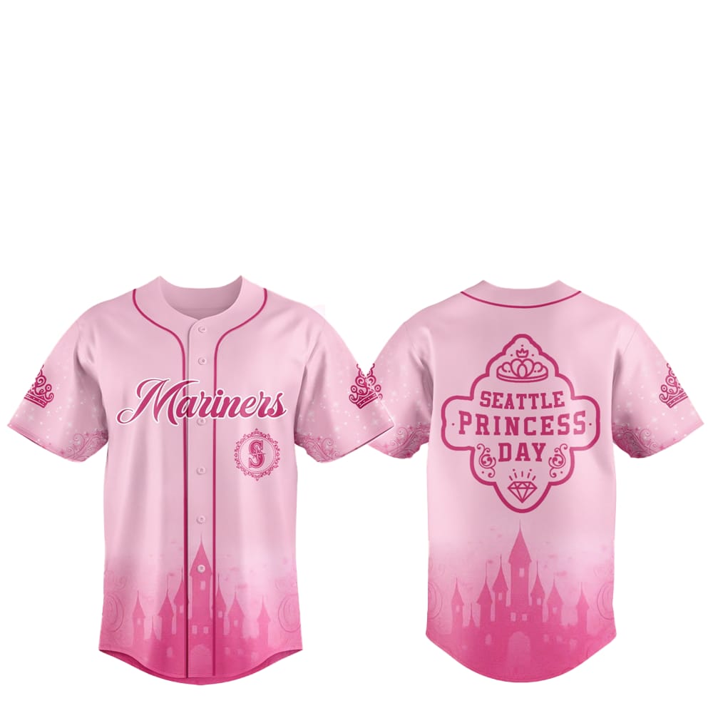2025 Seattle Mariners Princess Day Baseball Jersey - Grishko.com