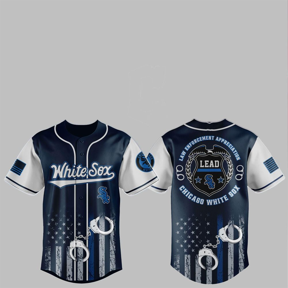 2025 White Sox Law Enforcement Appreciation Day Jersey - Grishko.com