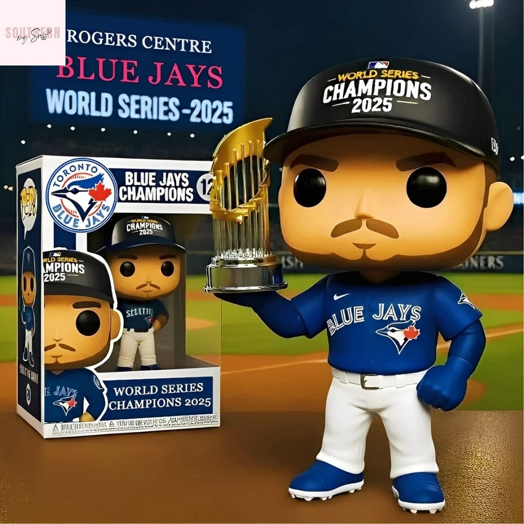 2025 Toronto Blue Jays World Series Champion Pop Figure Doll