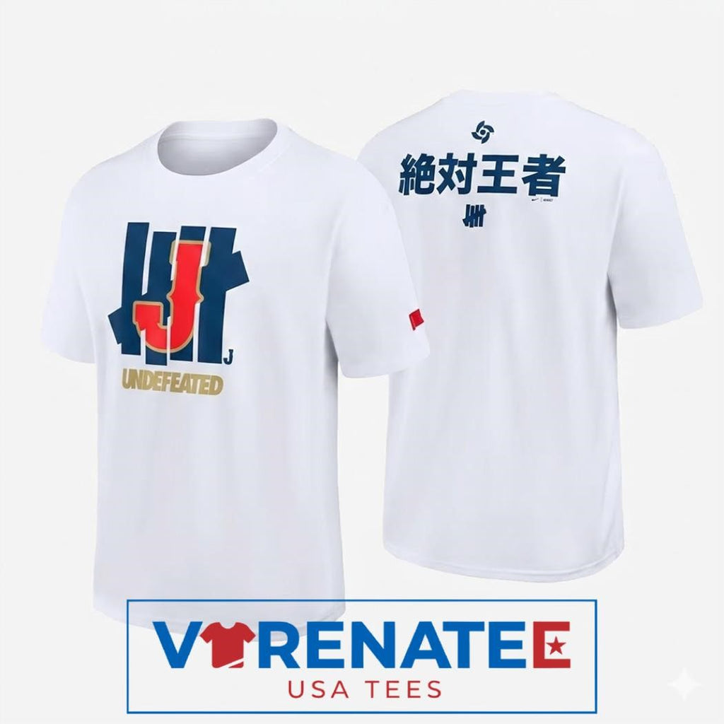 2026 Japan National Baseball Team World Baseball Complex Undefeated shirt