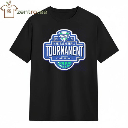 2026 MAC basketball tournament Champions logo shirt