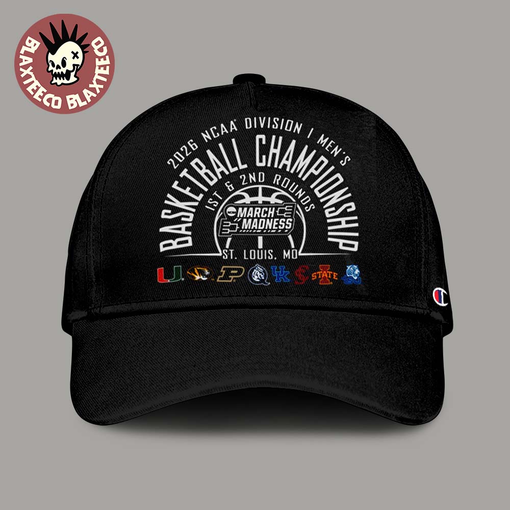 2026 NCAA Division I Men’s Basketball Championship March Madness St. Louis Missouri Classic Cap Hat Snapback