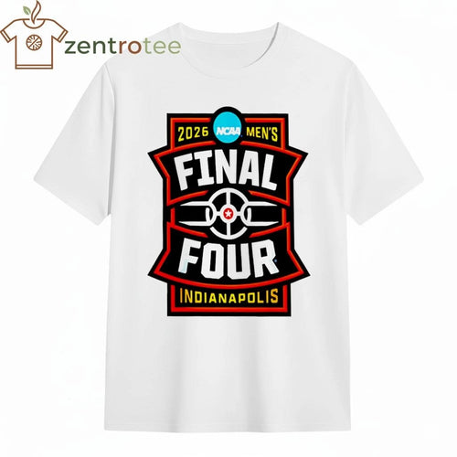 2026 NCAA Men’s Basketball Tournament March Madness Final Four Logo tee