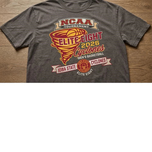 2026 NCAA Tournament Elite Eight Iowa State Cyclones men’s basketball shirt