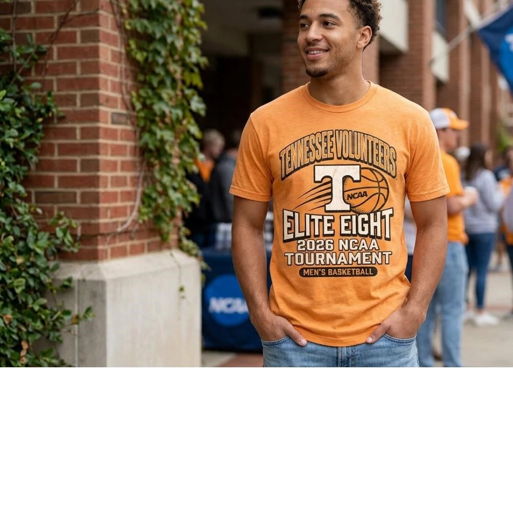 2026 NCAA Tournament Elite Eight Tennessee Volunteers men’s basketball shirt