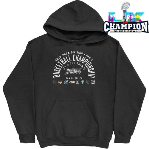 2026 Ncaa Division I Men’s Basketball Championship March Madness San Diego California Shirt