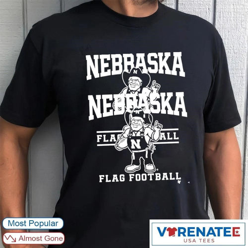 2026 Triple Nebraska Cornhuskers Flag Football Shirt
