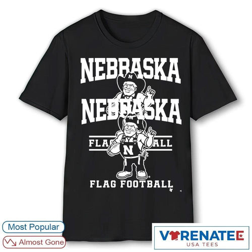 2026 Triple Nebraska Cornhuskers Flag Football Shirt