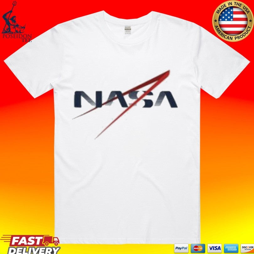 2046 Print Nasa Redesign Ringer T-shirt