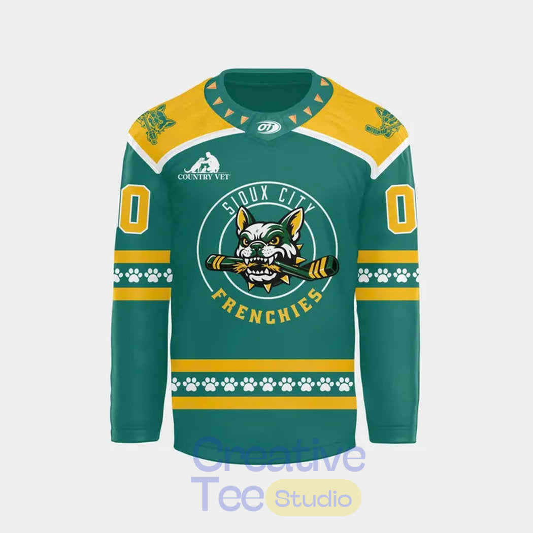Sioux City Musketeers x Sioux City Frenchies Custom Hockey Jersey
