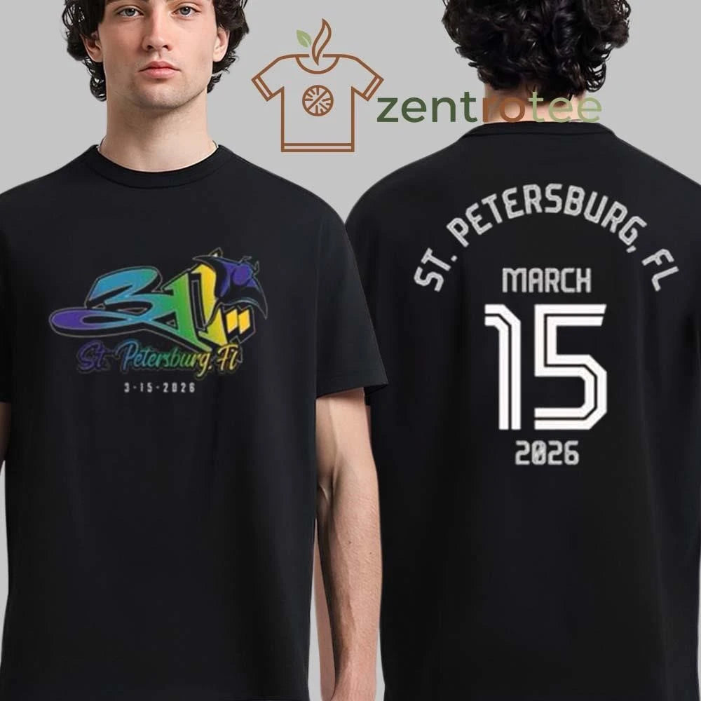 311 St Petersburg Florida 2026 Event Merch Tee At Vinoy Park On March 15 2026 tee