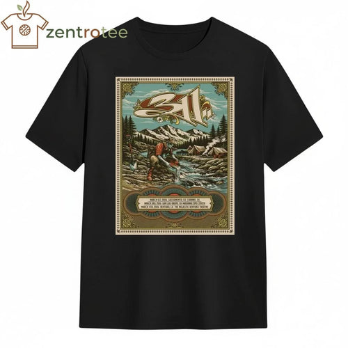 311 The Road To 311 Day Tour 2026 Event Poster Merch From March 1 To 4 Sacramento To Ventura California tee
