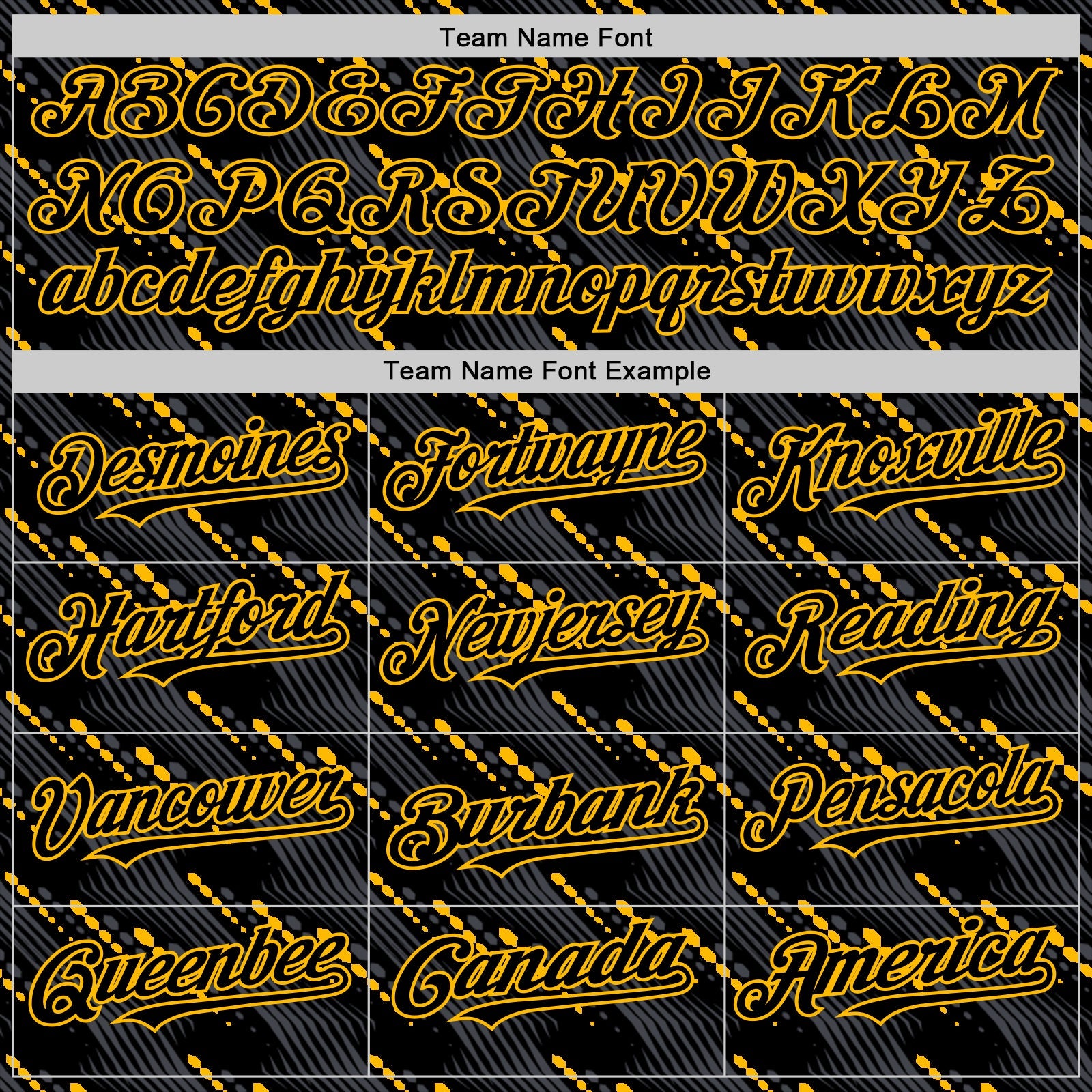 Custom Black Gold 3D Pattern Design Slant Lines Authentic Baseball Jersey