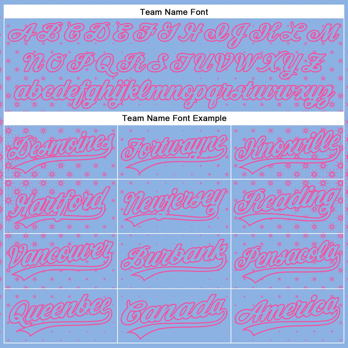 Custom Light Blue Pink 3D Pattern Design Geometric Stars Authentic Baseball Jersey