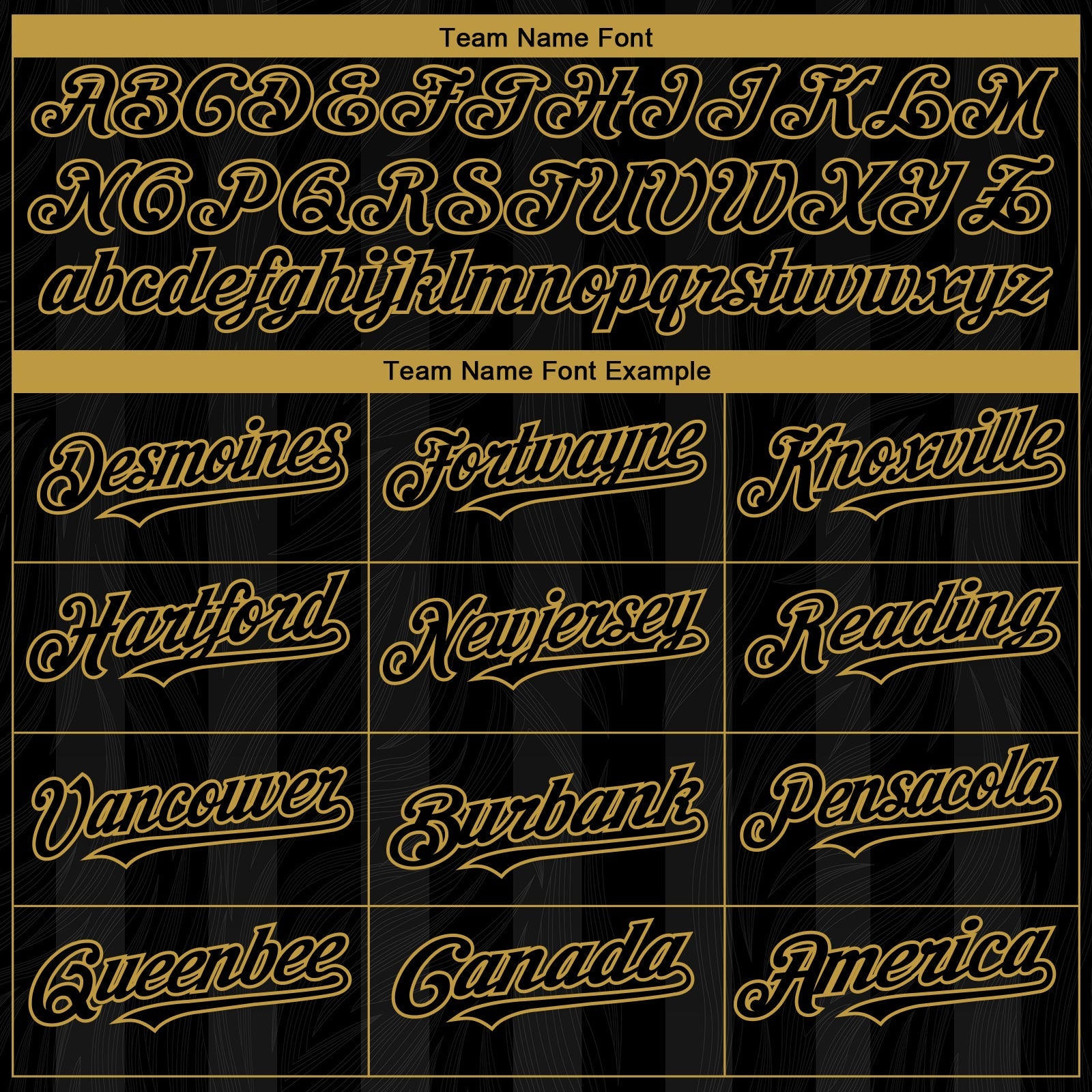 Custom Black Old Gold 3D Pattern Design Stripes Authentic Baseball Jersey