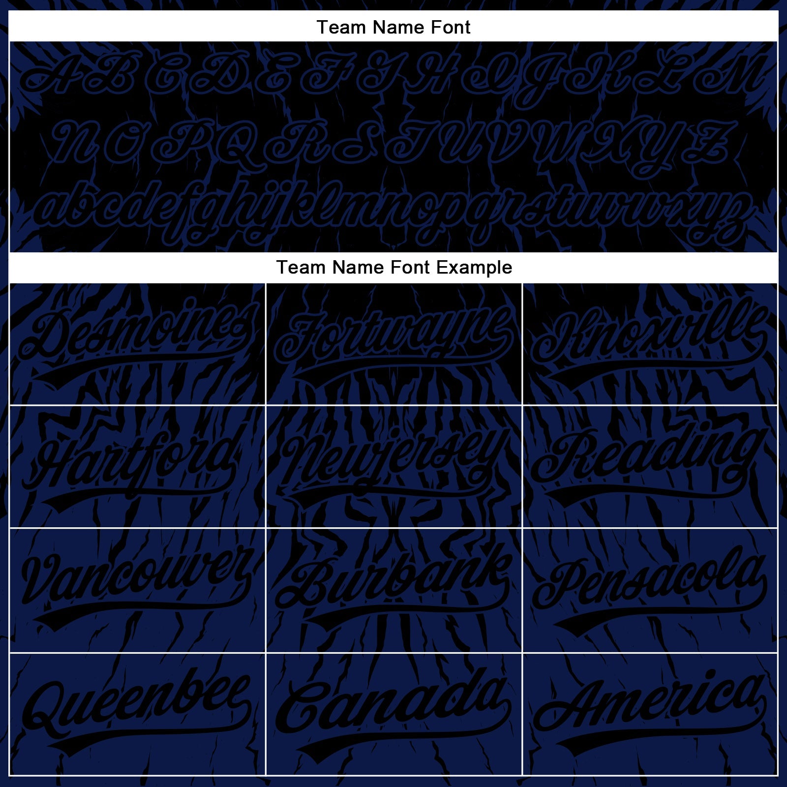 Custom Black Navy 3D Pattern Design Abstract Wave Authentic Baseball Jersey