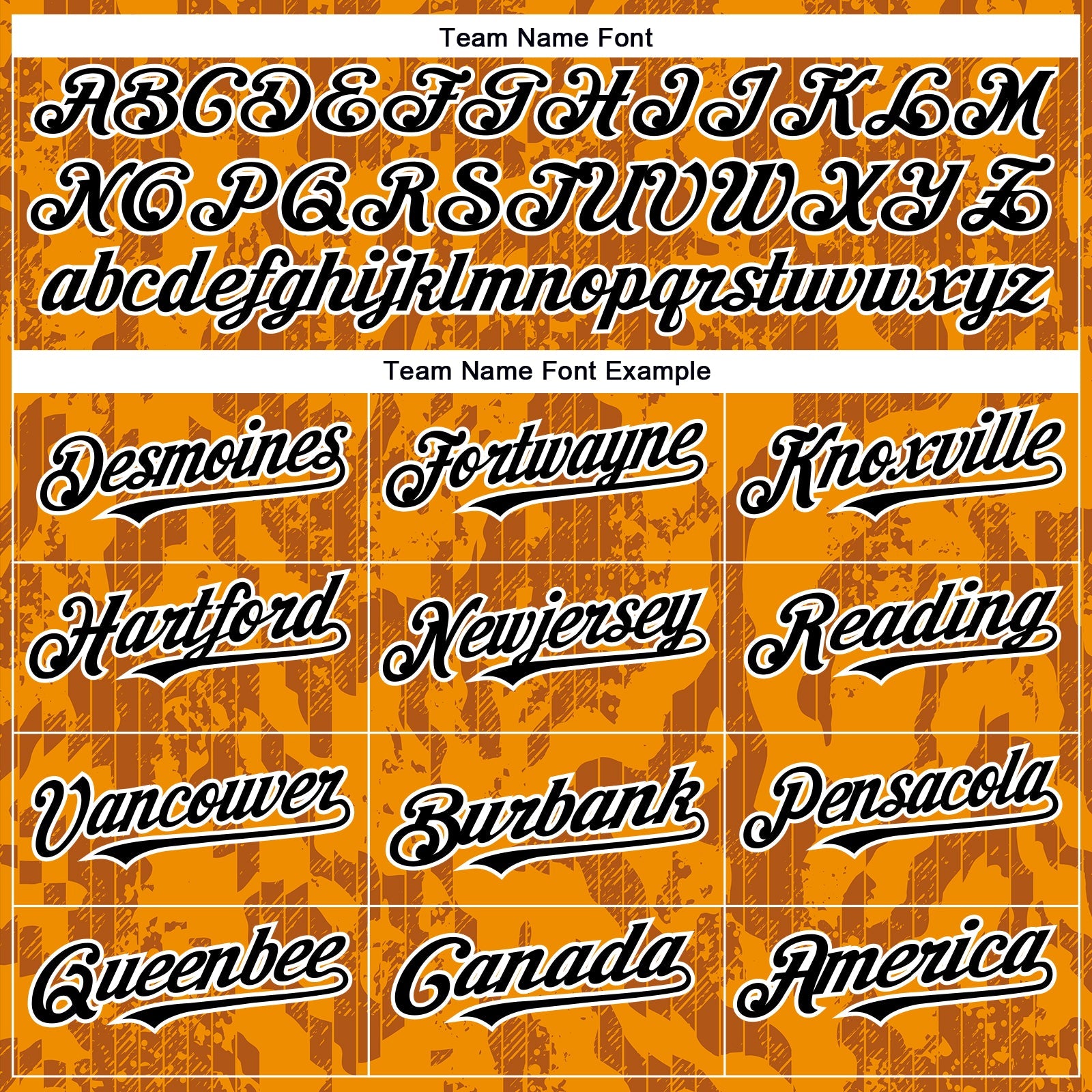 Custom Bay Orange Black-White 3D Pattern Design Abstract Fluid Authentic Baseball Jersey