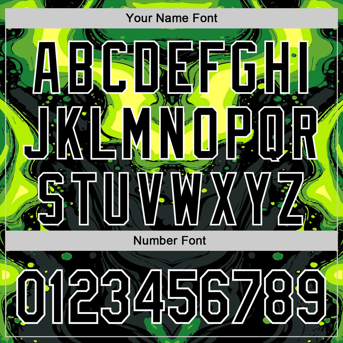 Custom Black Green-White 3D Pattern Design Rave Party Poison Liquid Authentic Baseball Jersey