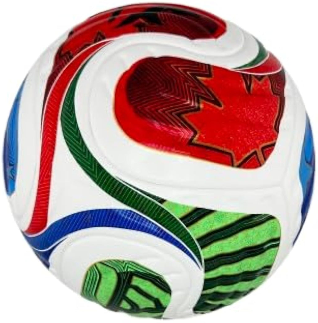 World Cup Quality League Quality Soccer Ball Size 5 Thermally Bonded Match Ball - Official Match Weight- Professional High Grade PU Leather- Pelota de Futbol